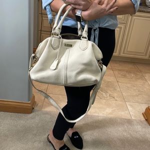 Ivory Leather Bag